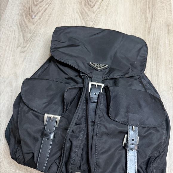 Prada Black Nylon Women’s Backpack - Picture 3 of 16